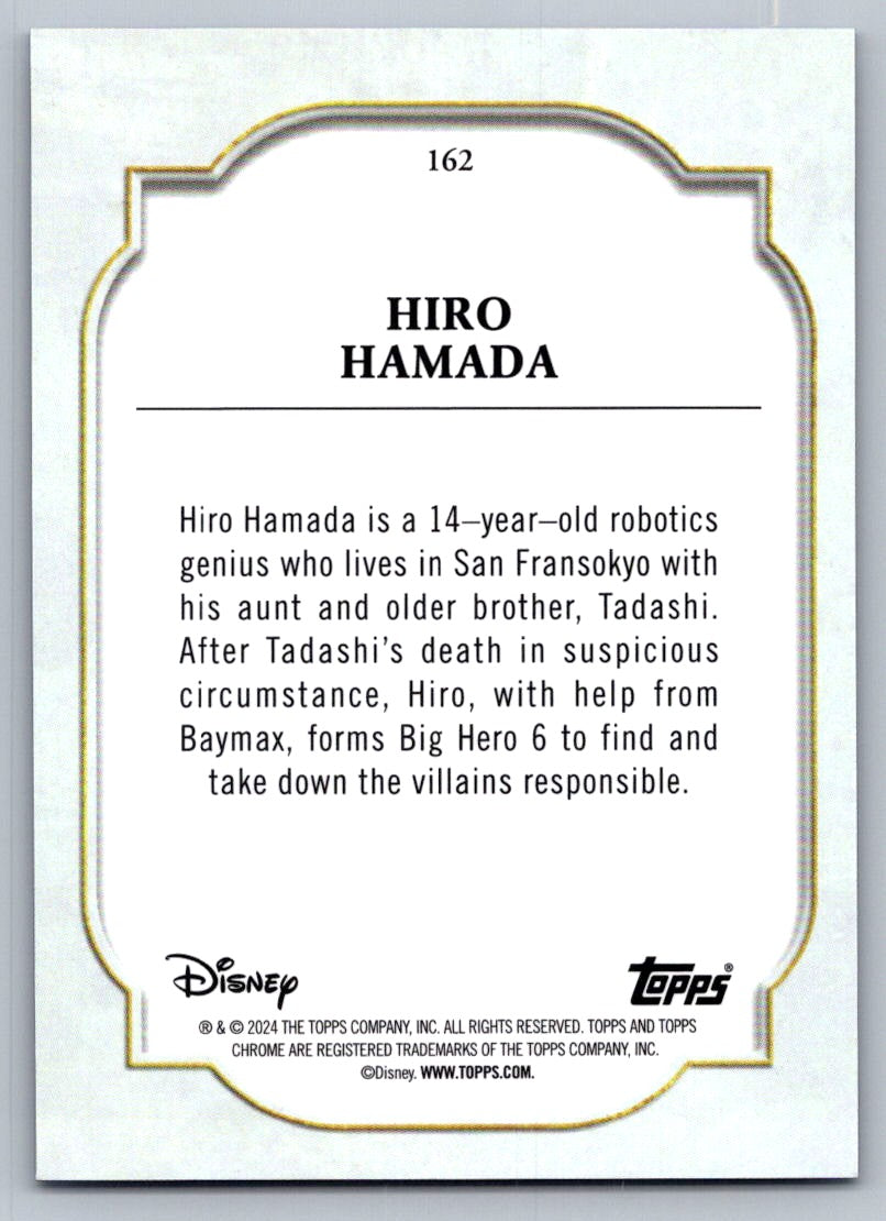 2024 Disney - Topps Chrome Sapphire - Hiro Hamada