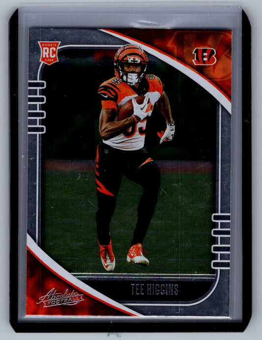 2020 -Absolute Football - Tee Higgins - Card #190- RC- Cincinnati Bengals